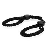 Ouch Adjustable Rope Hand Cuffs for Bondage Play